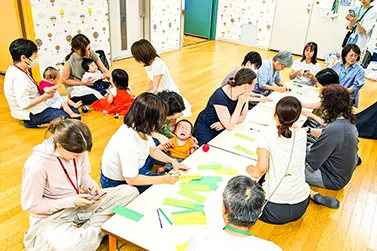 楽しそうなだっこらっこくらぶの様子